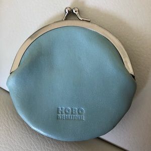 Light Blue Hobo Coin Purse